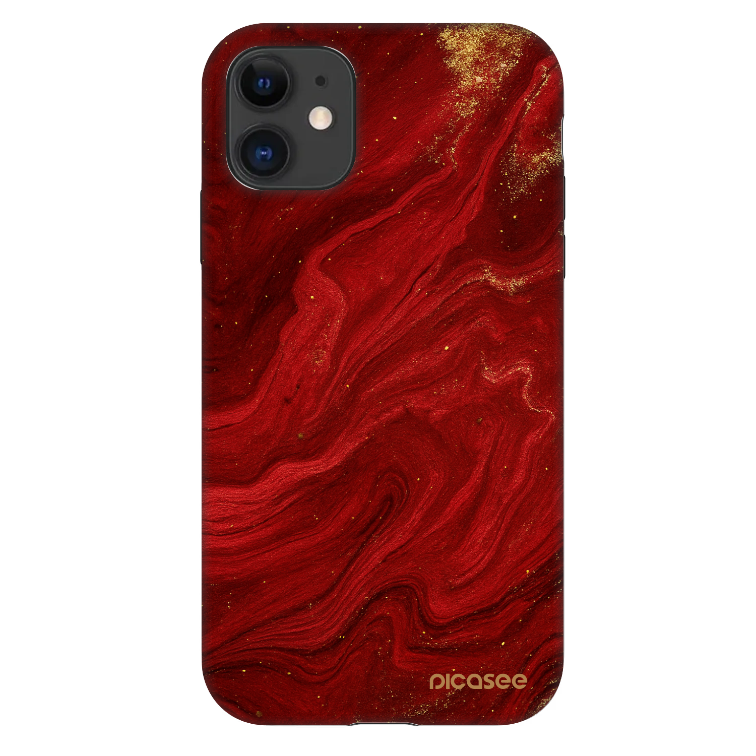 Picasee Fashion Case za Apple iPhone 11 - Red