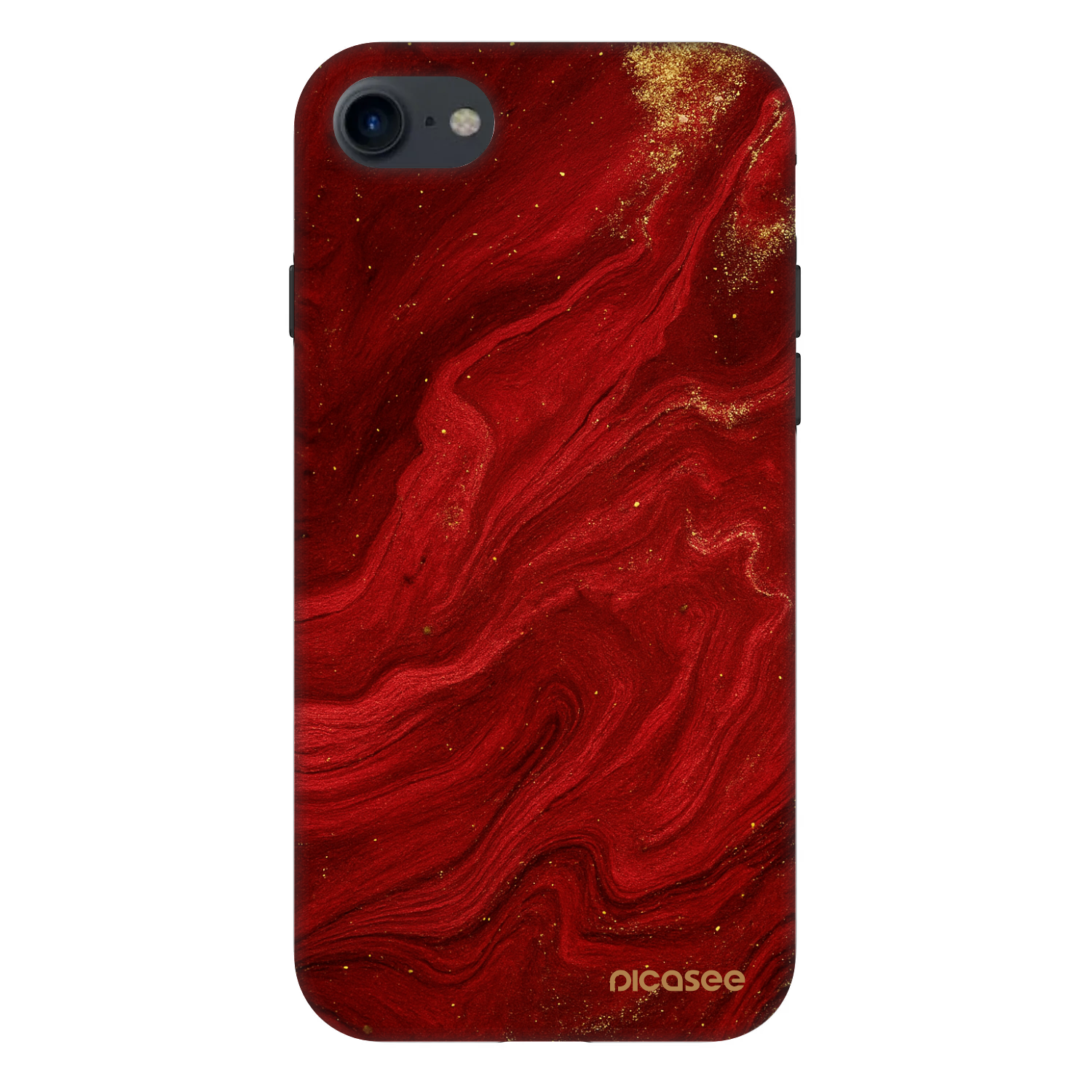 Picasee Fashion Case za Apple iPhone SE 2022 - Red