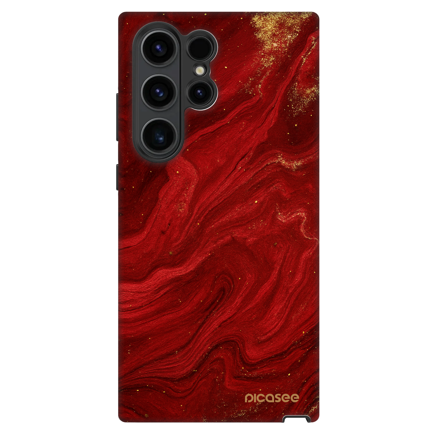 Picasee Fashion Case za Samsung Galaxy S22 Ultra 5G - Red