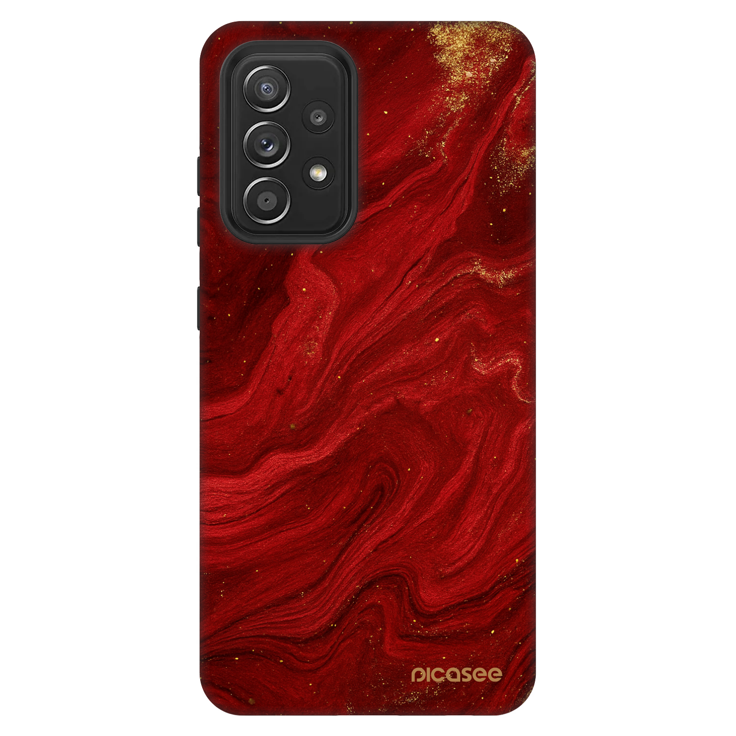 Picasee Fashion Case za Samsung Galaxy A52s 5G A528B - Red
