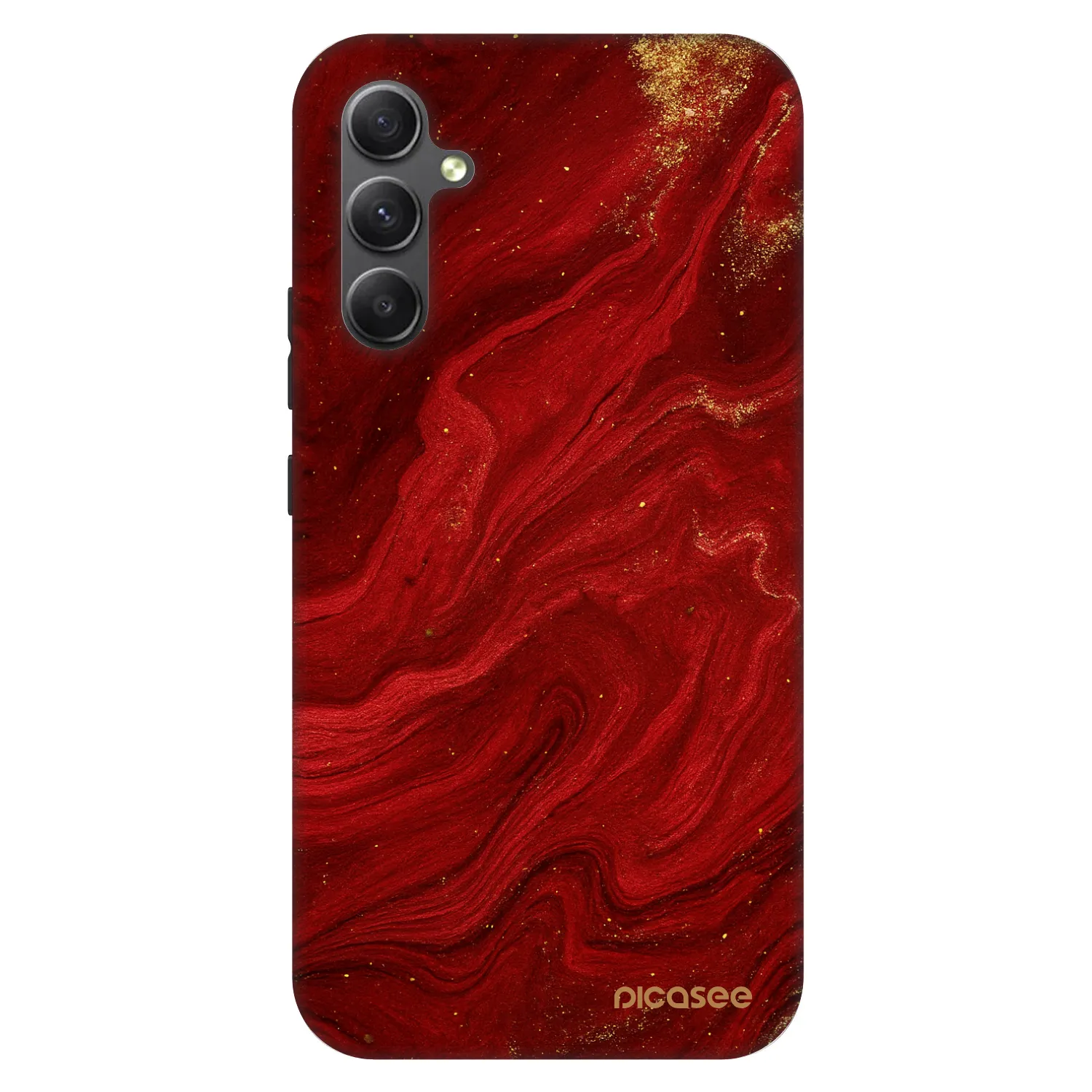 Picasee Fashion Case za Samsung Galaxy A34 5G A346B - Red