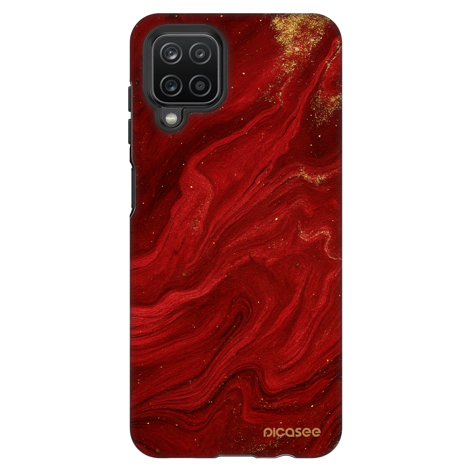Picasee Fashion Case za Samsung Galaxy A12 A125F - Red