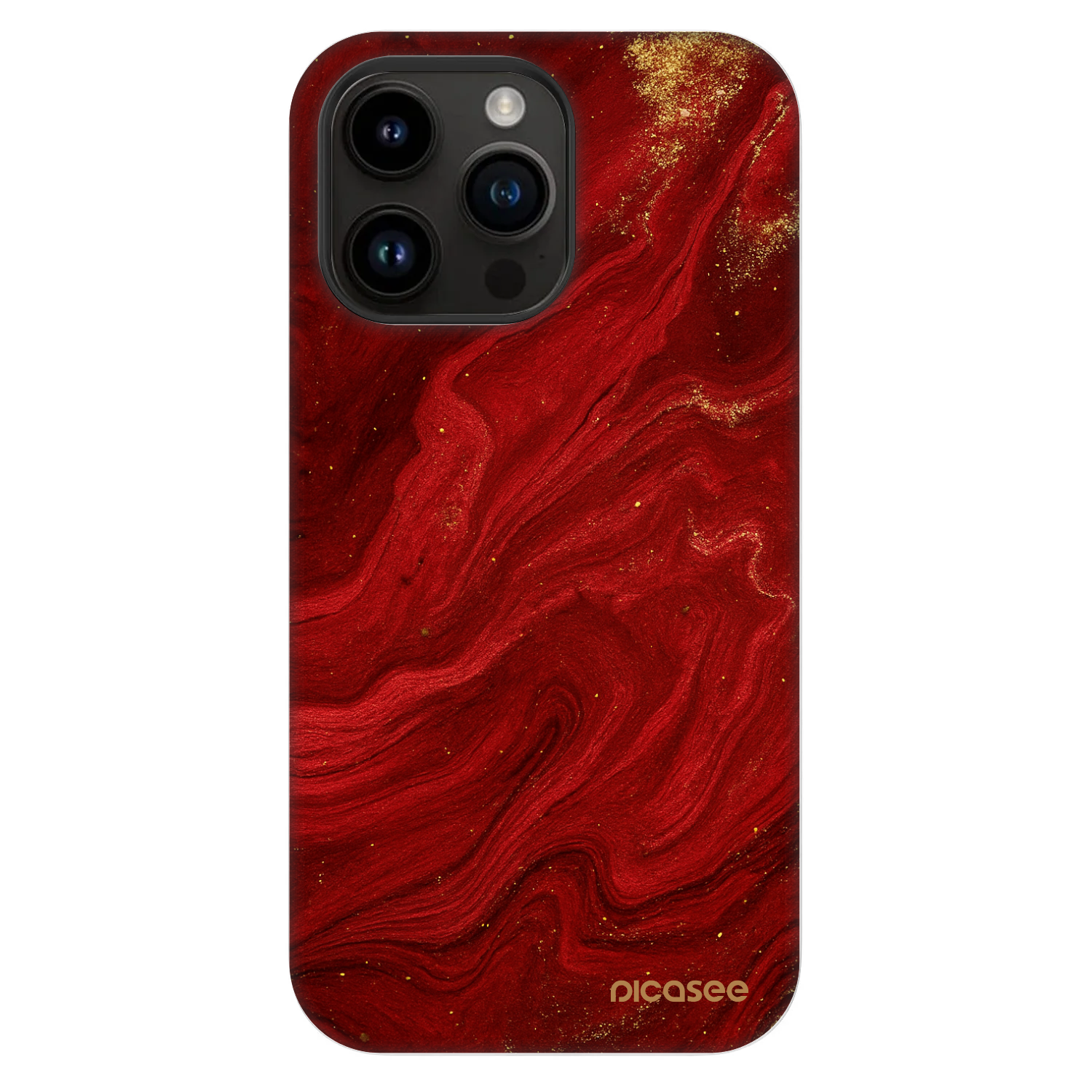 Picasee Fashion Case MagSafe za Apple iPhone 14 Pro Max - Red