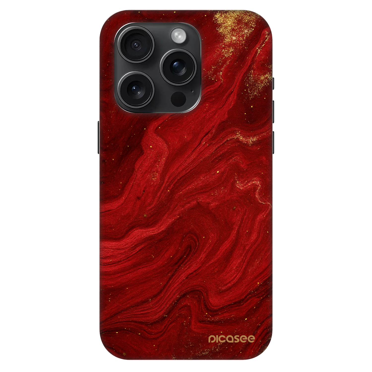 Picasee Fashion Case MagSafe za Apple iPhone 15 Pro - Red