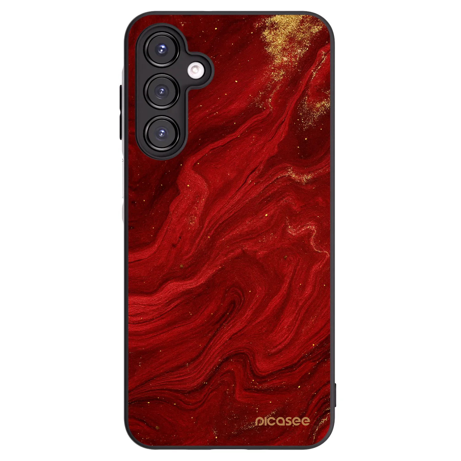Picasee silikonski črni ovitek za Samsung Galaxy A16 4G - Red