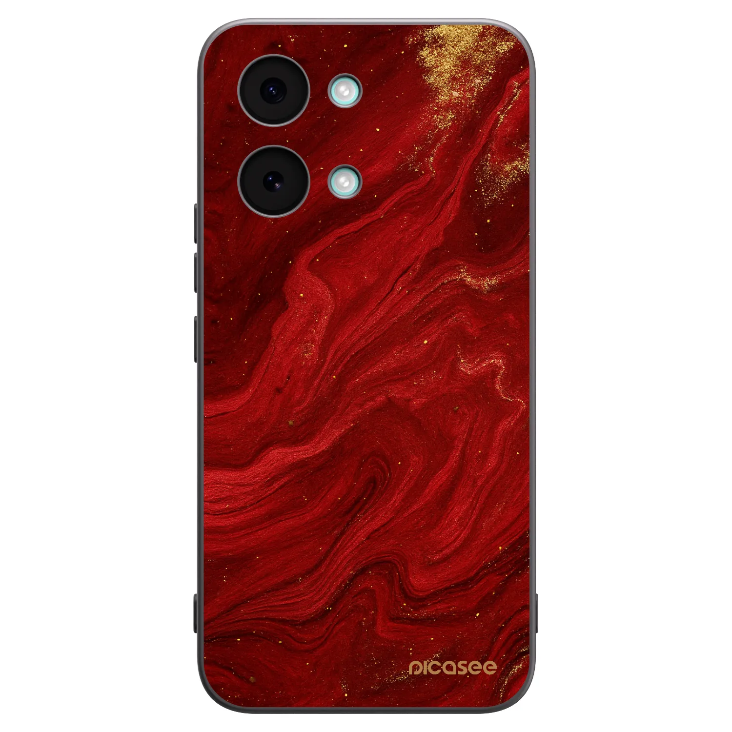 Picasee silikonski črni ovitek za Xiaomi Poco X8 Pro Max - Red