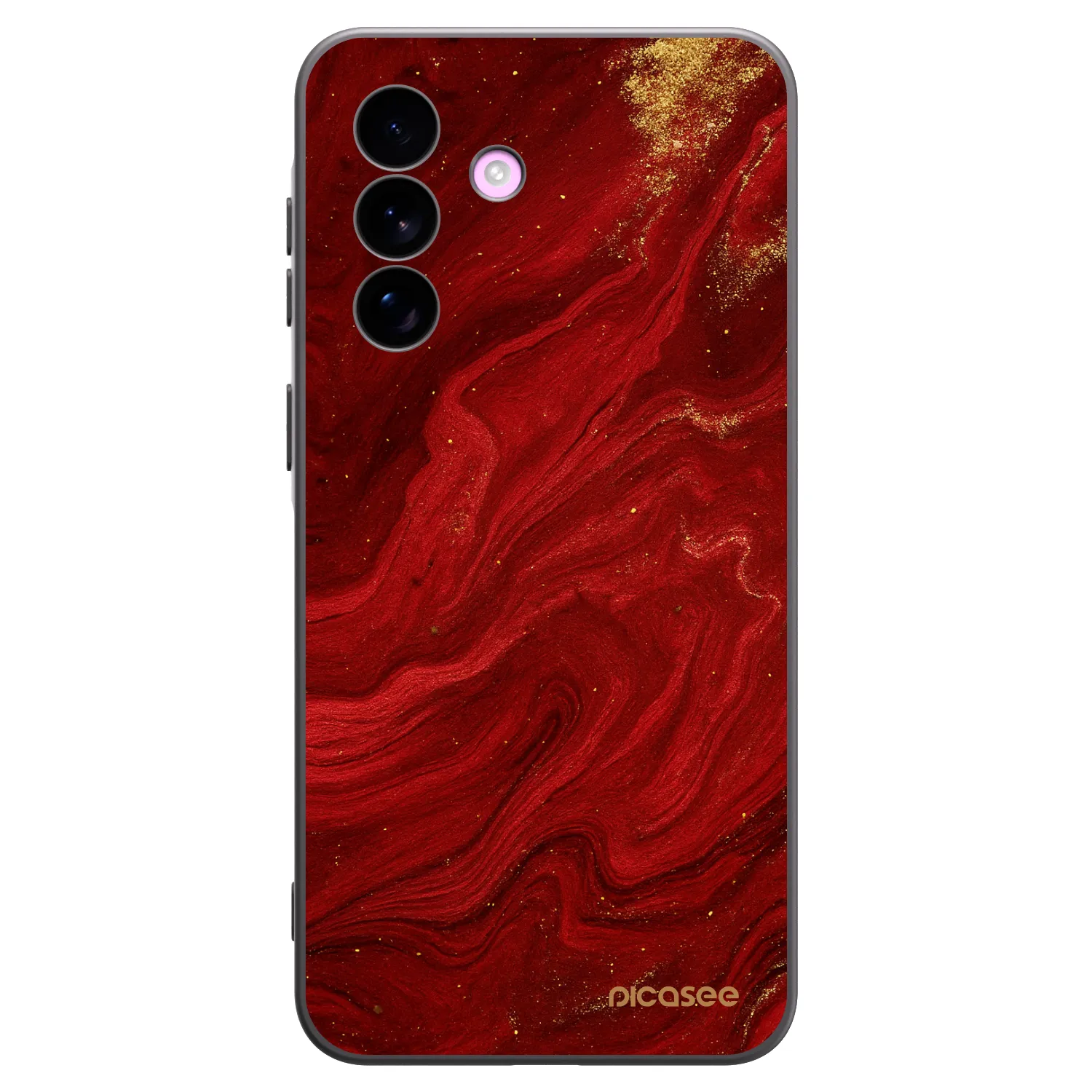 Picasee silikonski črni ovitek za Samsung Galaxy A57 5G - Red