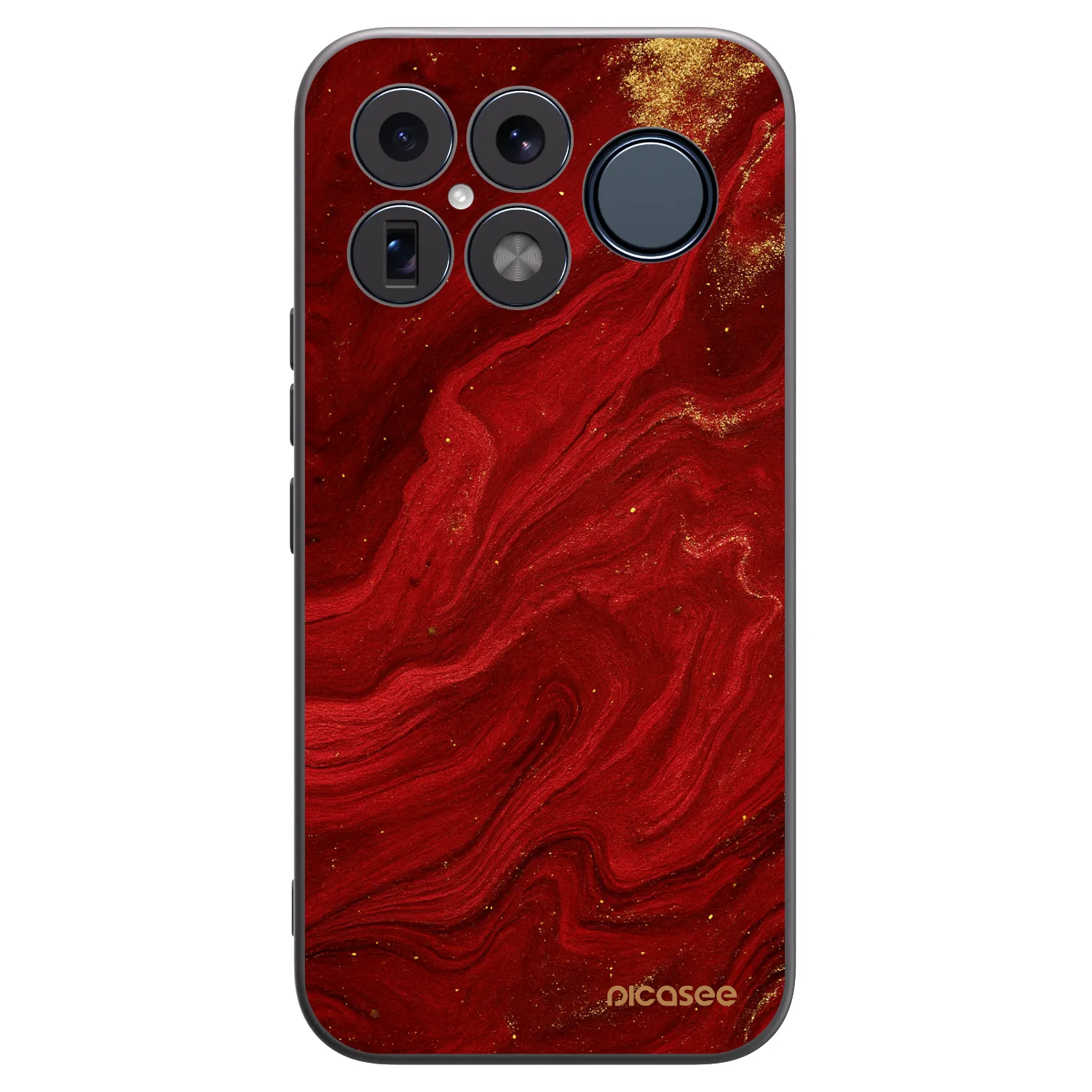 Picasee silikonski črni ovitek za Xiaomi Poco F8 Ultra - Red