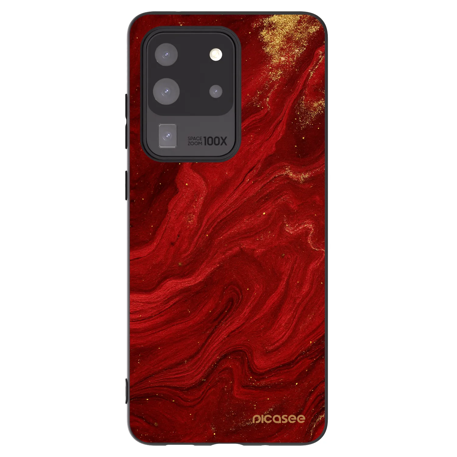 Picasee silikonski črni ovitek za Samsung Galaxy S20 Ultra 5G G988F - Red