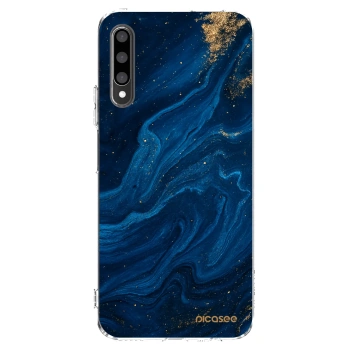 Picasee silikonski prozorni ovitek za Honor 9X Pro - Blue