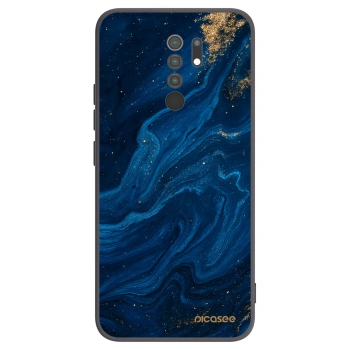 Picasee silikonski črni ovitek za Xiaomi Redmi 9 - Blue