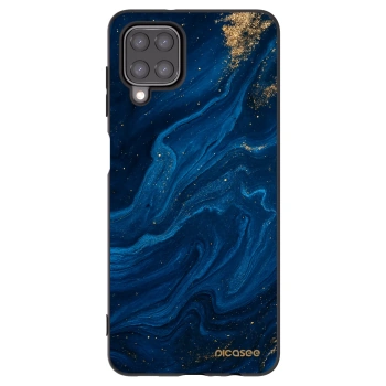Picasee silikonski črni ovitek za Samsung Galaxy A12 A125F - Blue