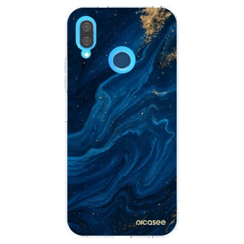 Picasee silikonski prozorni ovitek za Huawei P20 Lite - Blue