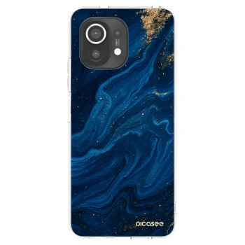 Picasee silikonski prozorni ovitek za Xiaomi Mi 11 - Blue