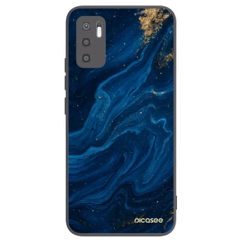 Picasee silikonski črni ovitek za Xiaomi Redmi Note 10 5G - Blue