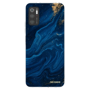 Picasee silikonski prozorni ovitek za Xiaomi Poco M3 Pro 5G - Blue