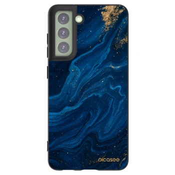 Picasee silikonski črni ovitek za Samsung Galaxy S21 FE 5G - Blue