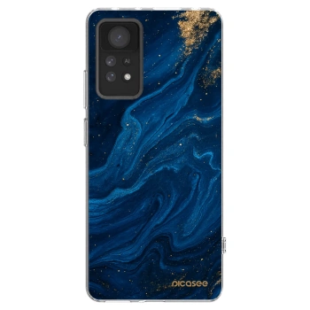 Picasee silikonski prozorni ovitek za Xiaomi Redmi Note 11 Pro 5G - Blue