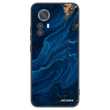 Picasee silikonski črni ovitek za Xiaomi 12 Pro - Blue
