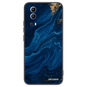 Picasee silikonski črni ovitek za Vivo Y52 5G - Blue