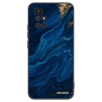 Picasee silikonski črni ovitek za Xiaomi Redmi 10 (2022) - Blue