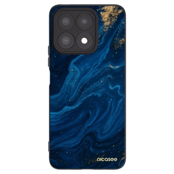 Picasee silikonski črni ovitek za Honor X8a - Blue