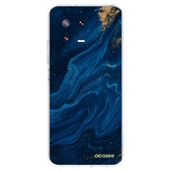 Picasee silikonski prozorni ovitek za Xiaomi 13 Pro - Blue