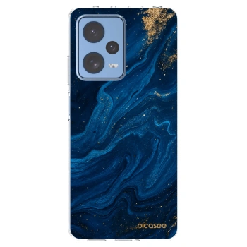 Picasee silikonski prozorni ovitek za Xiaomi Redmi Note 12 Pro 5G - Blue