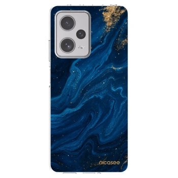 Picasee silikonski prozorni ovitek za Xiaomi Redmi Note 12 Pro+ 5G - Blue