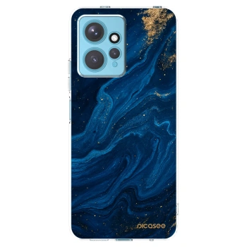 Picasee silikonski prozorni ovitek za Xiaomi Redmi Note 12 4G - Blue
