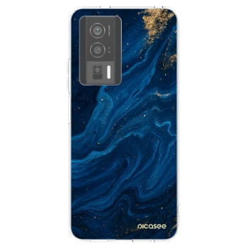 Picasee silikonski prozorni ovitek za Xiaomi Poco F5 Pro 5G - Blue