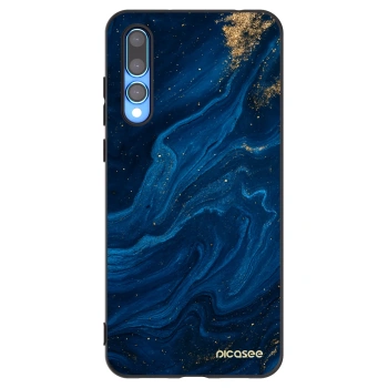 Picasee silikonski črni ovitek za Huawei P20 Pro - Blue