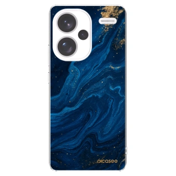 Picasee silikonski prozorni ovitek za Xiaomi Redmi Note 13 Pro+ 5G - Blue