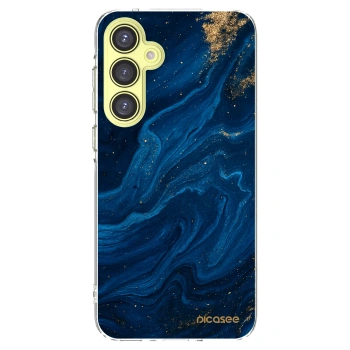 Picasee silikonski prozorni ovitek za Samsung Galaxy A35 5G A356B - Blue