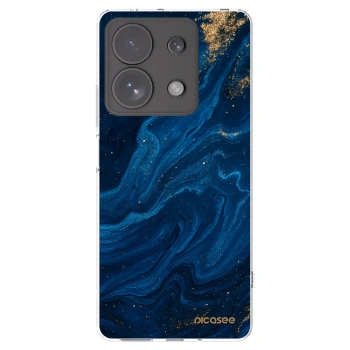 Picasee silikonski prozorni ovitek za Xiaomi Redmi Note 13 Pro 4G - Blue