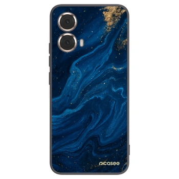 Picasee silikonski črni ovitek za Motorola Moto G85 - Blue