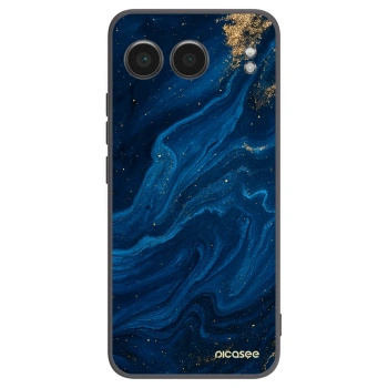 Picasee silikonski črni ovitek za OnePlus Nord 4 - Blue