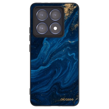 Picasee silikonski črni ovitek za Xiaomi 14T Pro - Blue