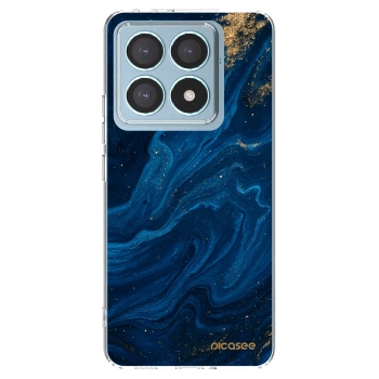 Picasee silikonski prozorni ovitek za Xiaomi 14T Pro - Blue