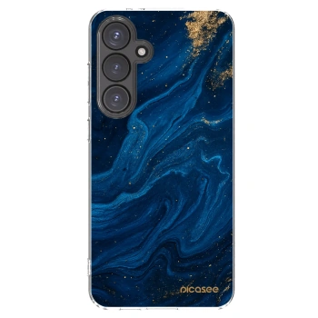 Picasee silikonski prozorni ovitek za Samsung Galaxy S24 FE S721B - Blue