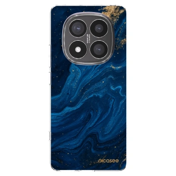 Picasee silikonski prozorni ovitek za Xiaomi Redmi Note 14 Pro+ 5G - Blue