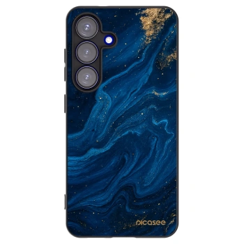 Picasee silikonski črni ovitek za Samsung Galaxy S25 5G - Blue