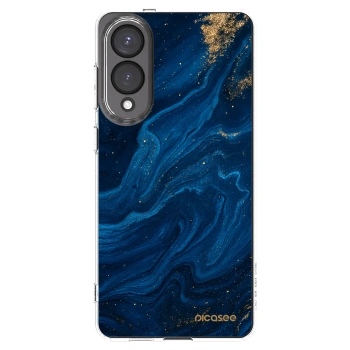 Picasee silikonski prozorni ovitek za Samsung Galaxy S25 Edge 5G - Blue