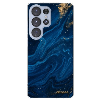 Picasee silikonski prozorni ovitek za Samsung Galaxy S25 Ultra 5G - Blue