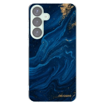 Picasee silikonski prozorni ovitek za Samsung Galaxy S25+ 5G - Blue