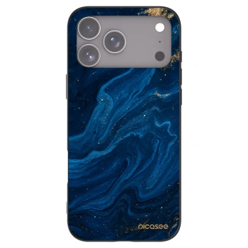 Picasee silikonski črni ovitek za Apple iPhone 17 Pro Max - Blue
