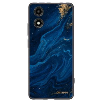 Picasee silikonski črni ovitek za Motorola Moto E14 - Blue