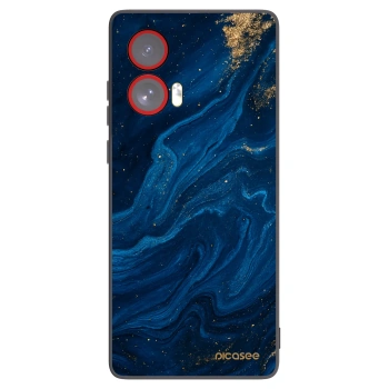 Picasee silikonski črni ovitek za Motorola Edge 50 Fusion - Blue