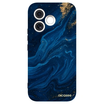 Picasee silikonski črni ovitek za Honor 600 Lite - Blue