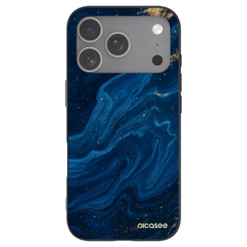 Picasee silikonski črni ovitek za Apple iPhone 18 Pro - Blue